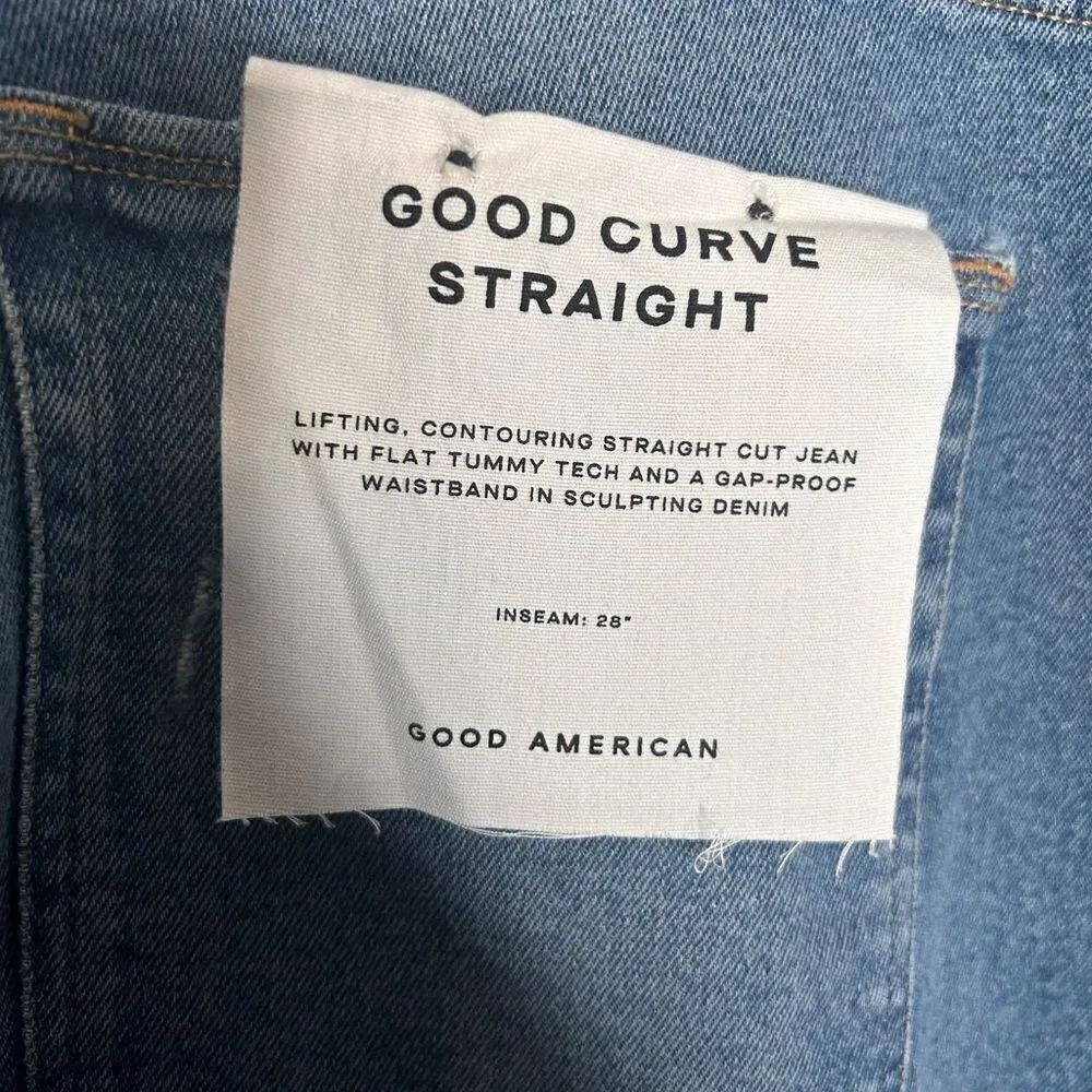 Good American Good Curve Straight NWT - Picture 4 of 4